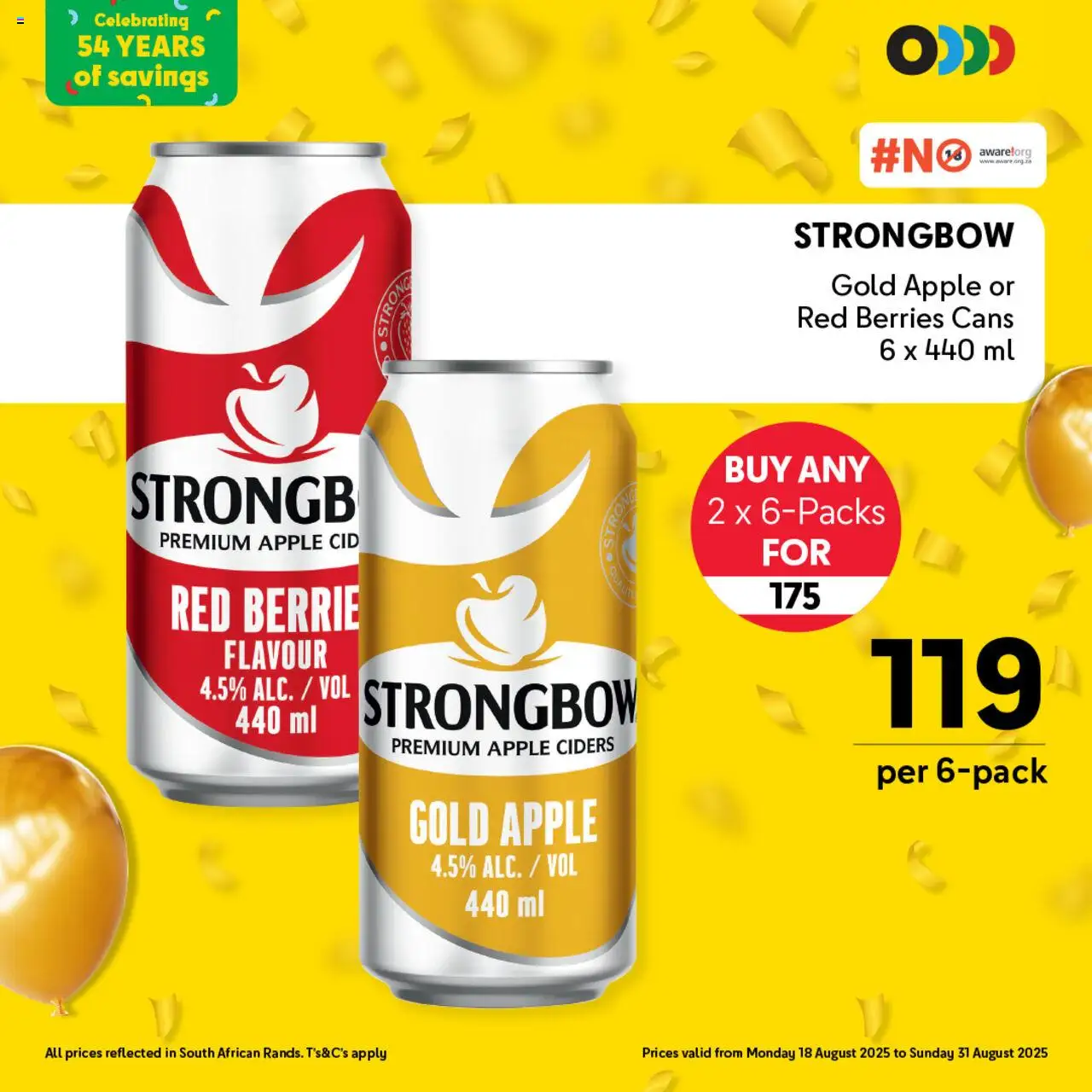 Makro Birthday Deals Beer and Cider │ valid from 18.08.2025 | Page: 1