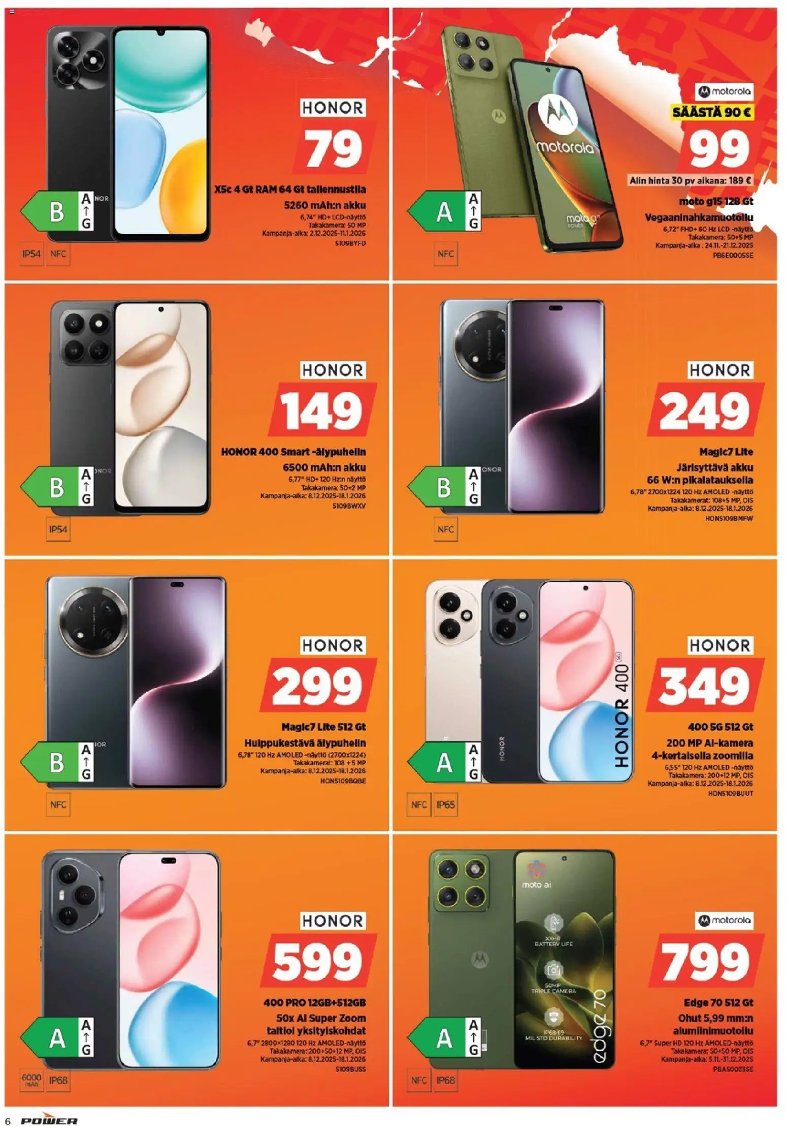 Power tarjoukset – voimassa 24.11.2025 alkaen | Sivu: 8