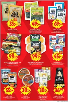 KÖTTBULLAR, Gooh. 370-400 g. Gäller ej Pasta pomodoro. - Förhandsvisning av reklamblad från butik ICA Maxi aktuell från 23.02.2026 | Sida: 7 | Produkter: Galler, Chips, Potatisgratäng, Pasta