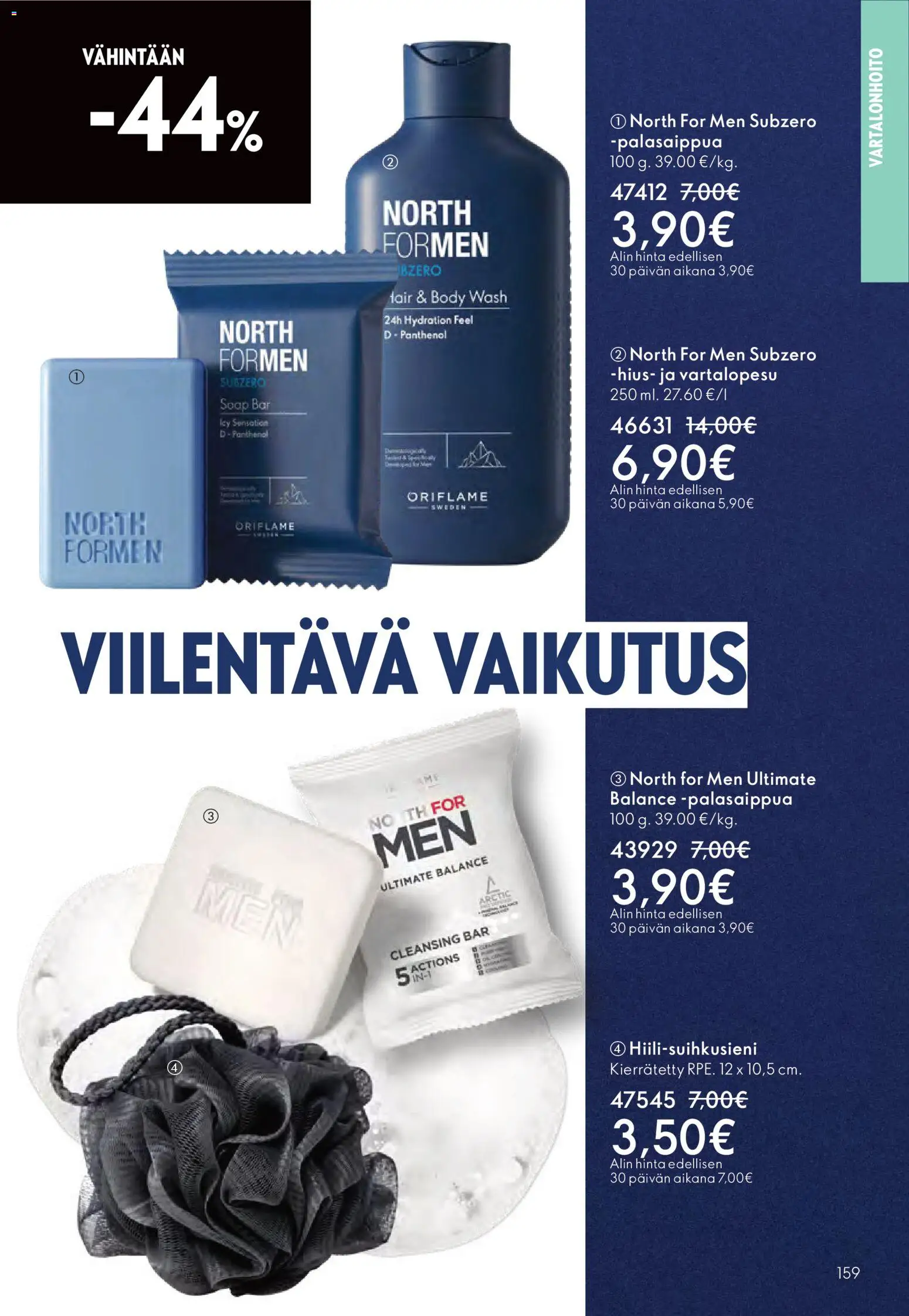 Oriflame - Black Friday – voimassa 19.11.2025 alkaen | Sivu: 159