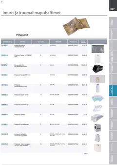 Makita-mainoslehti voimassa 24.03.2026 alkaen | Sivu: 397 | Tuotteet: Monitoimikone, Kangas, Paperi, Käsineet