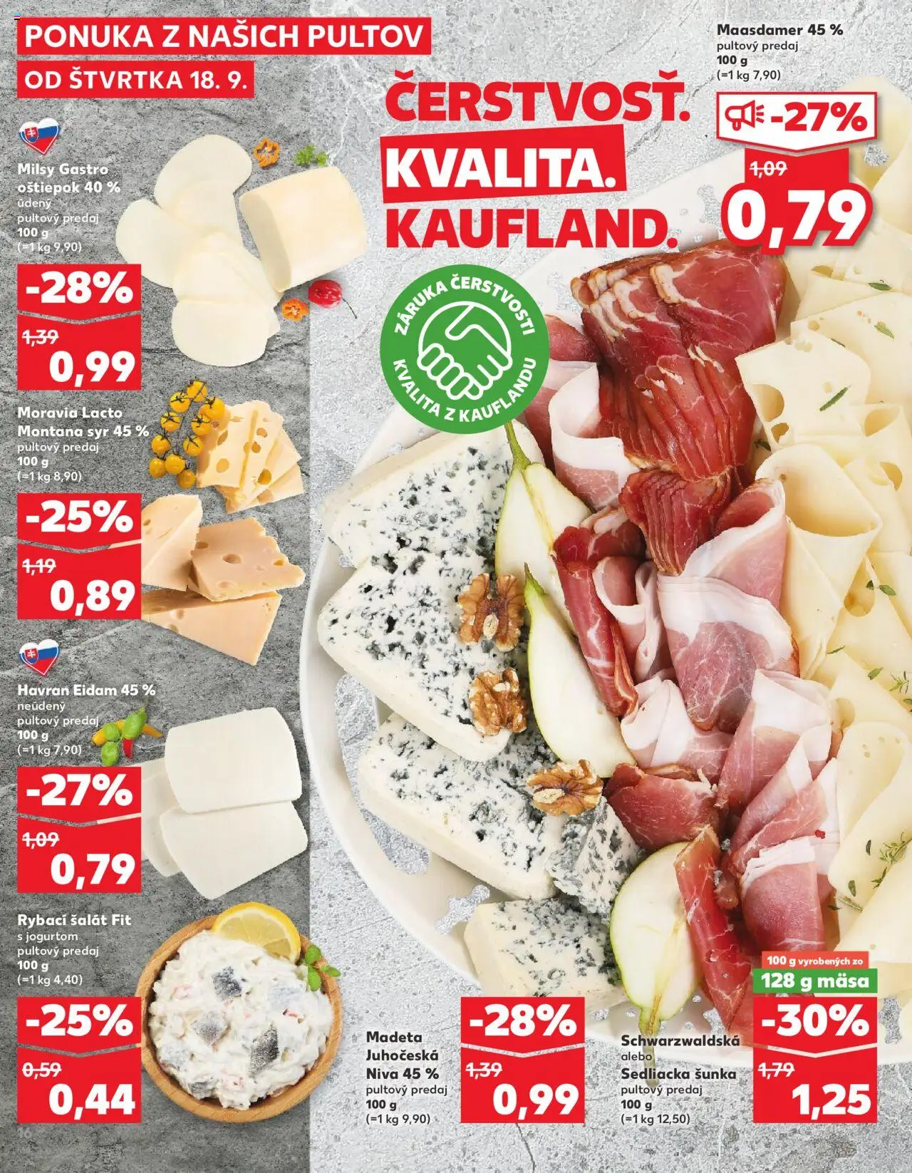Nové Kaufland akcie – leták je platný od 18.09.2025 | Strana: 16