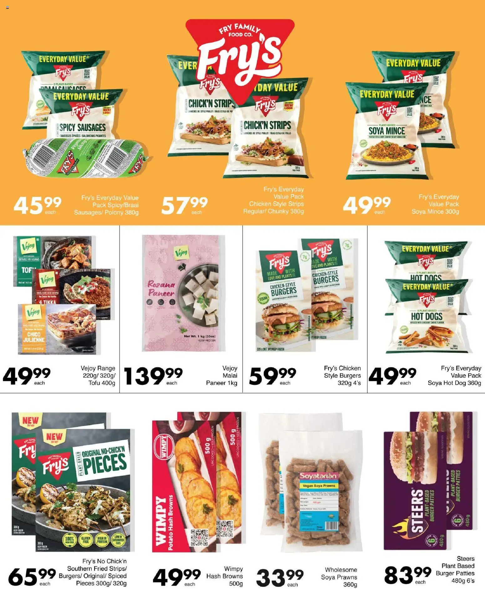 New Save catalogue – valid from 15.01.2026 | Page: 13 | Products: Polony, Chicken, Burgers, Fry's