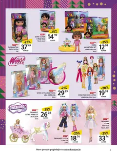 Konzum - Proslavi Božić - Pregled kataloga iz trgovine Konzum, vrijedi od 17.11.2025 | Stranica: 7