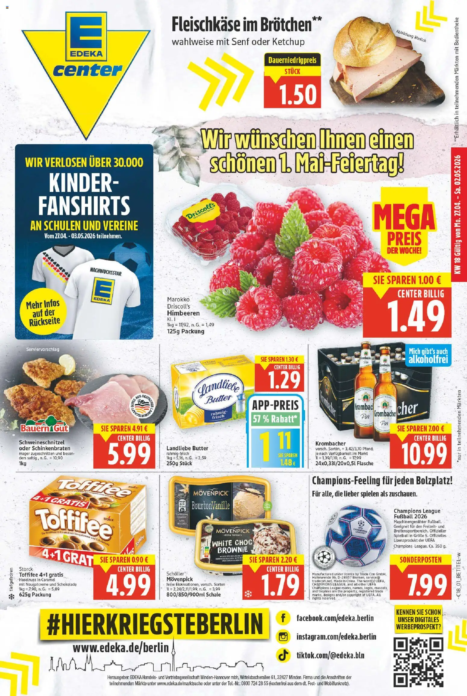 E center Prospekt 	 – gültig ab 27.04.2026 | Seite: 1