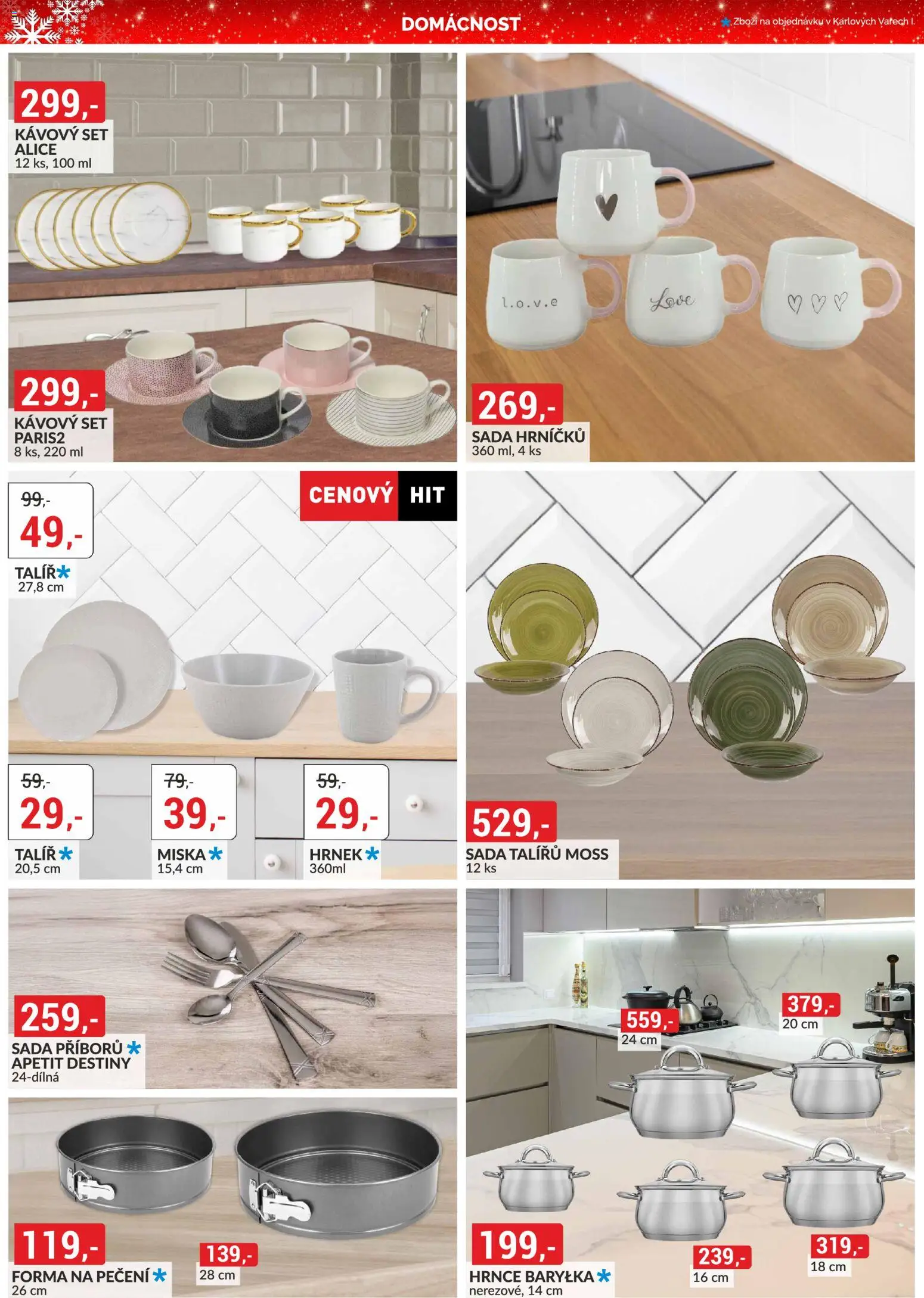 BAUMAX leták od 01.12.2025 | Strana: 9 | Produkty: Hrnce, Forma, Miska, Talíř