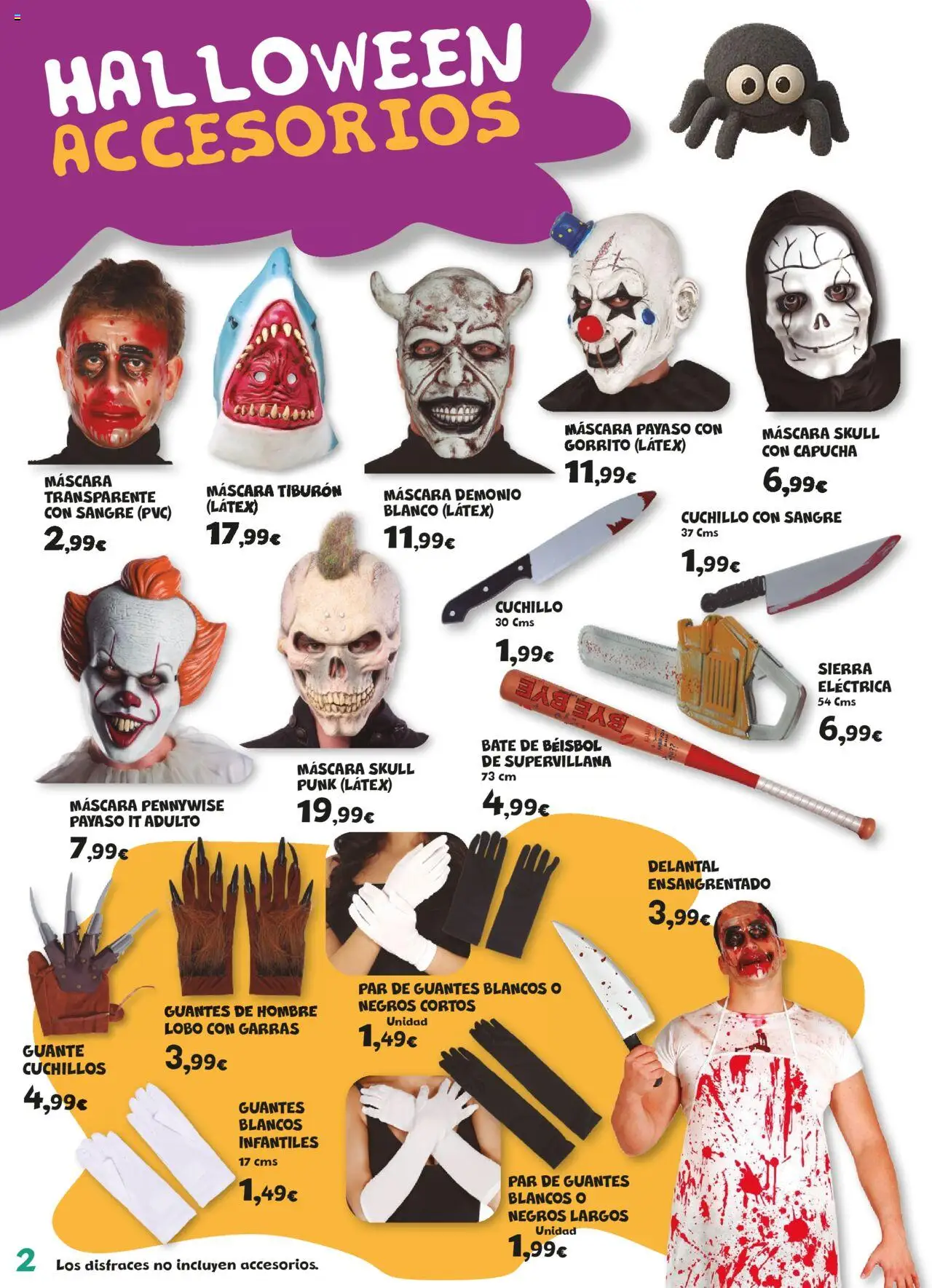 Toy Planet catálogo │ válido desde el 06.10.2025 | Página: 2 | Productos: Máscara, Guantes