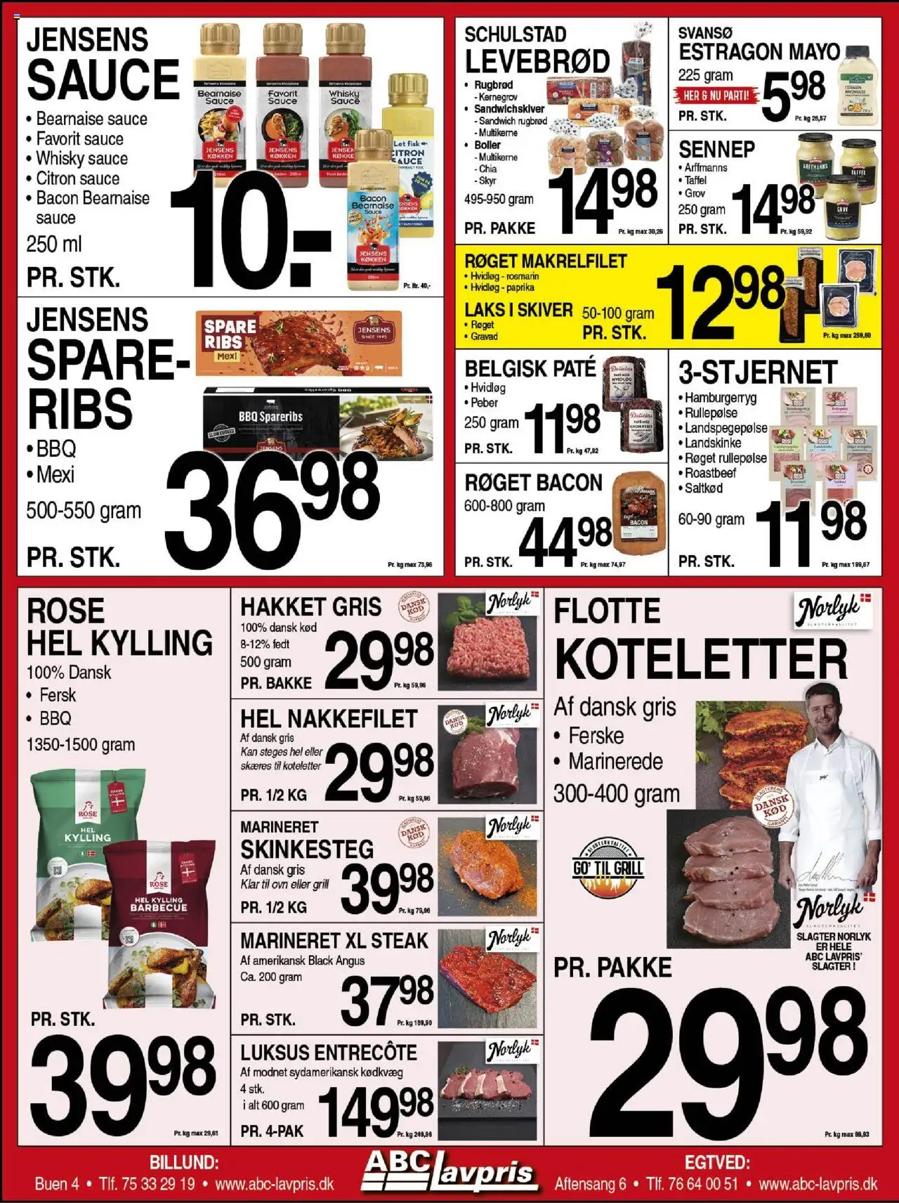 Abc Lavpris Tilbudsavis gyldig fra 09.07.2025 | Side: 3 | Produkter: Ribs, Koteletter, Hamburgerryg, Paprika