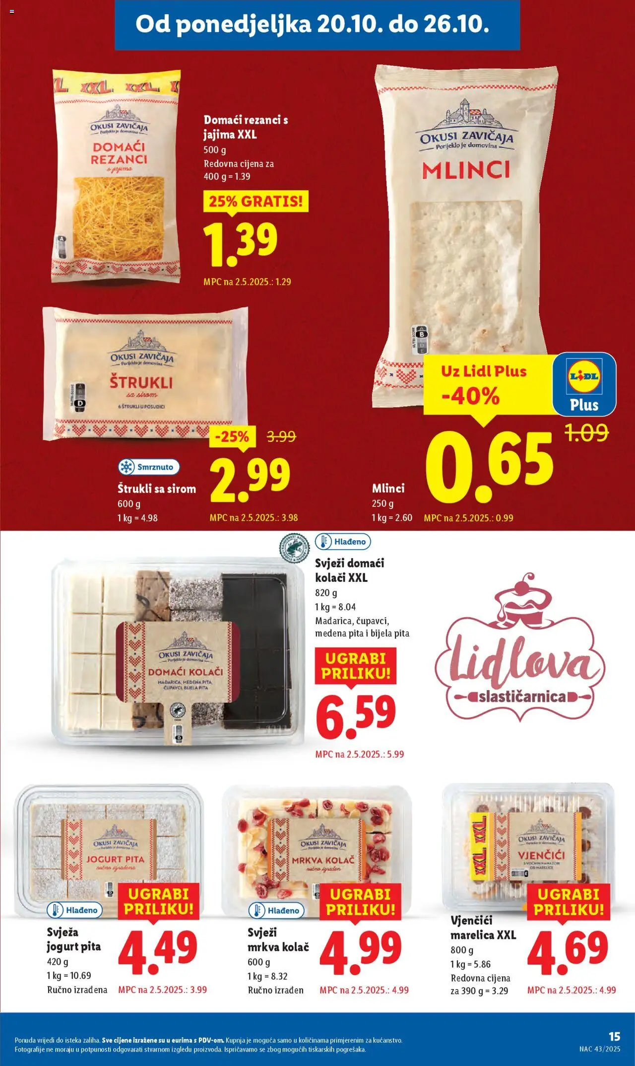 Lidl katalog | vrijedi od 20.10.2025 | Stranica: 15