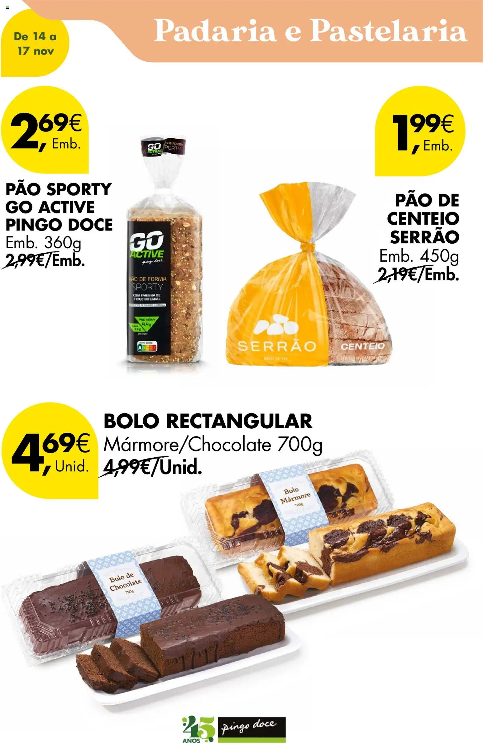 Pingo Doce Poupe este Fim de Semana │ válido de 14.11.2025 | Página: 15 | Produtos: Pão de forma, Farinha de trigo, Pão, Proteina