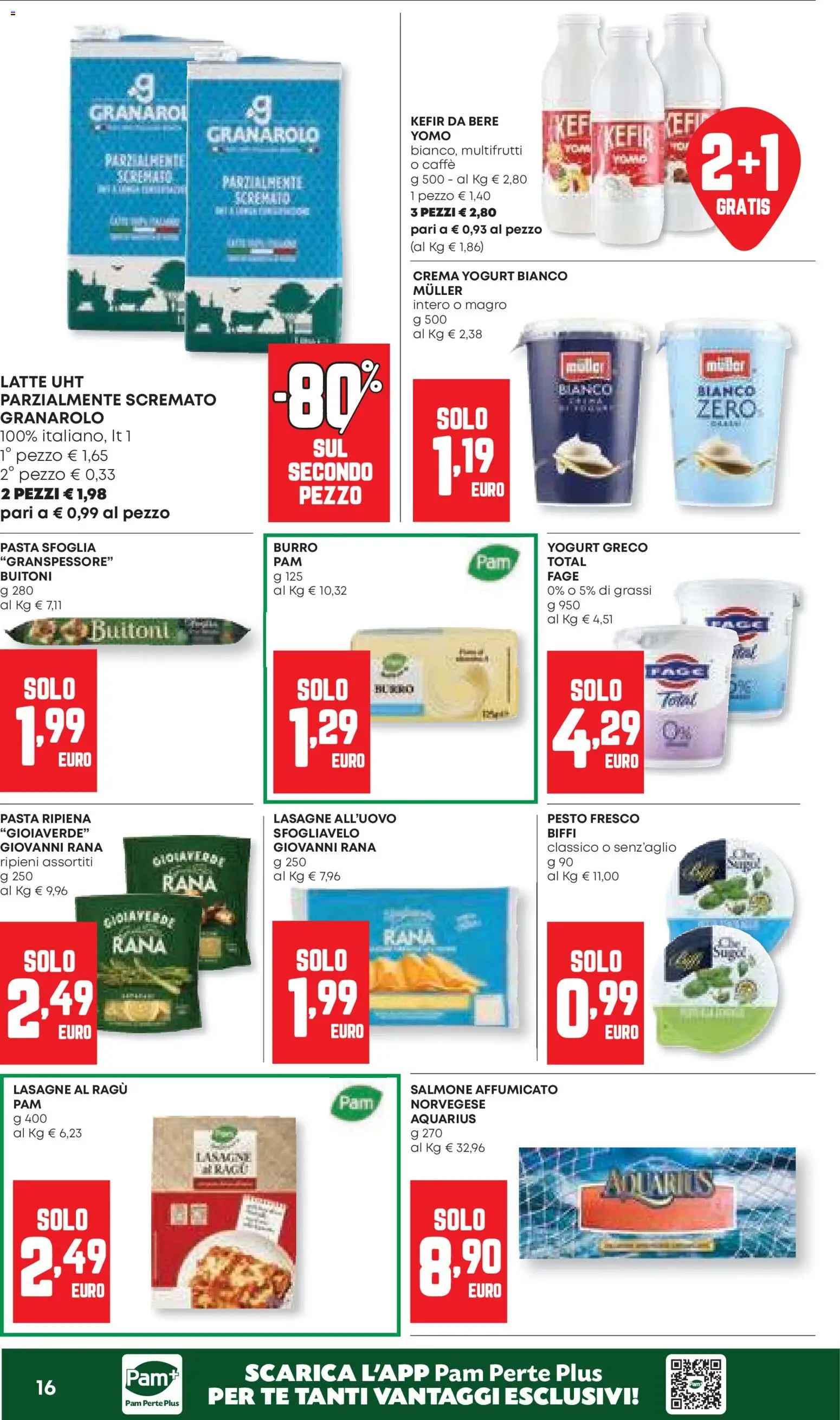 Volantino Panorama del 26.03.2026 | Pagina: 16 | Prodotti: Yogurt, Tè, Pasta sfoglia, Pasta