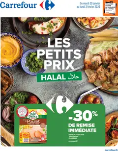 Carrefour - Prévisualisation de Carrefour Les petits prix halal valide à partir de 20.01.2026