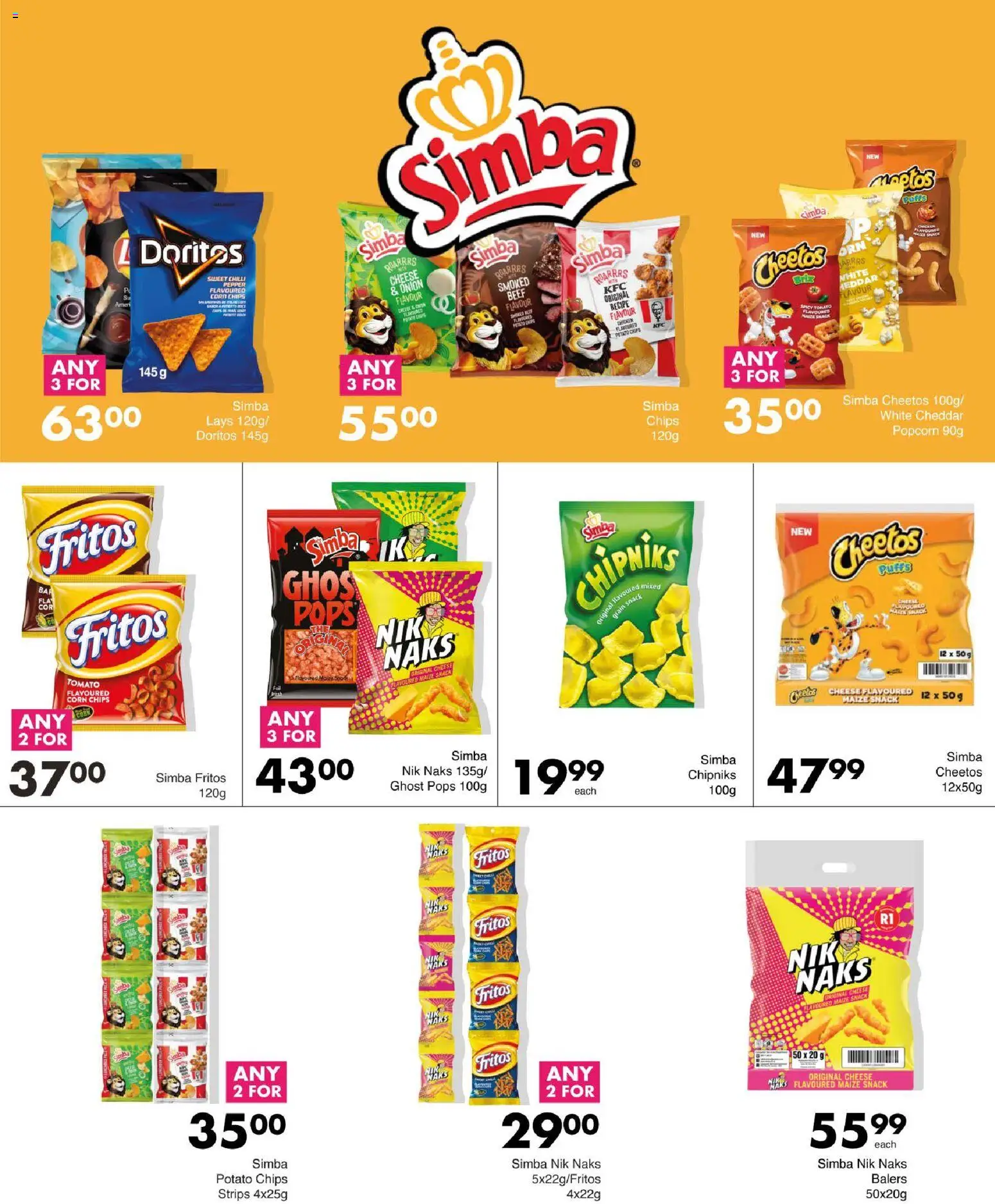 New Save catalogue – valid from 13.11.2025 | Page: 40 | Products: Chicken, Popcorn, Chips, Pepper