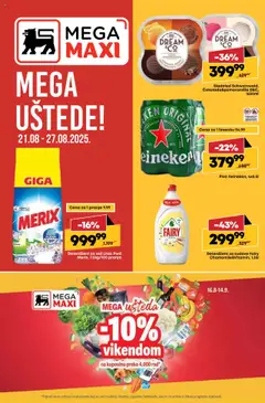 Mega Maxi katalog - pregled Mega Maxi kataloga - važi od 21.08.2025