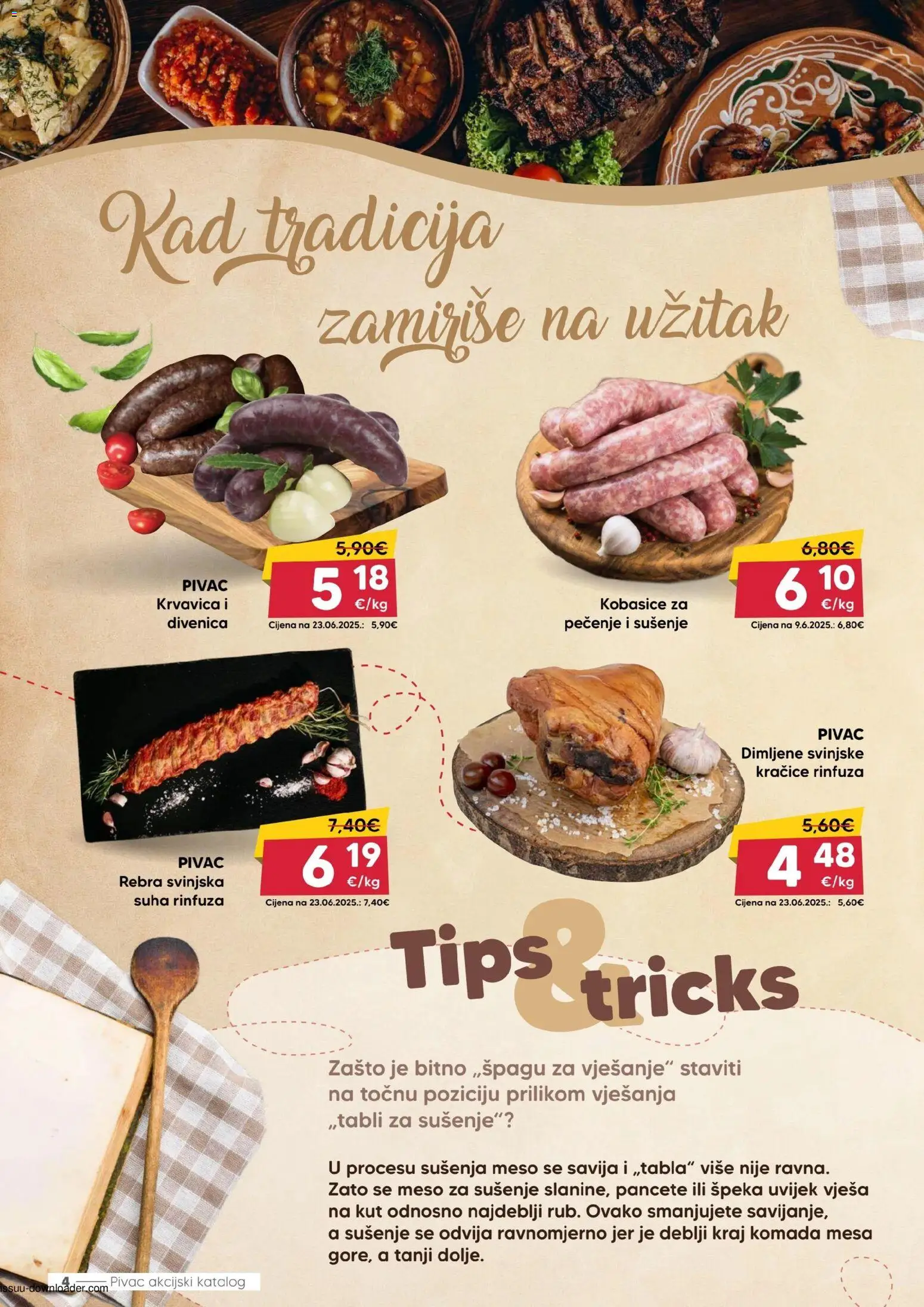 Pivac katalog | vrijedi od 27.10.2025 | Stranica: 4 | Proizvodi: Meso