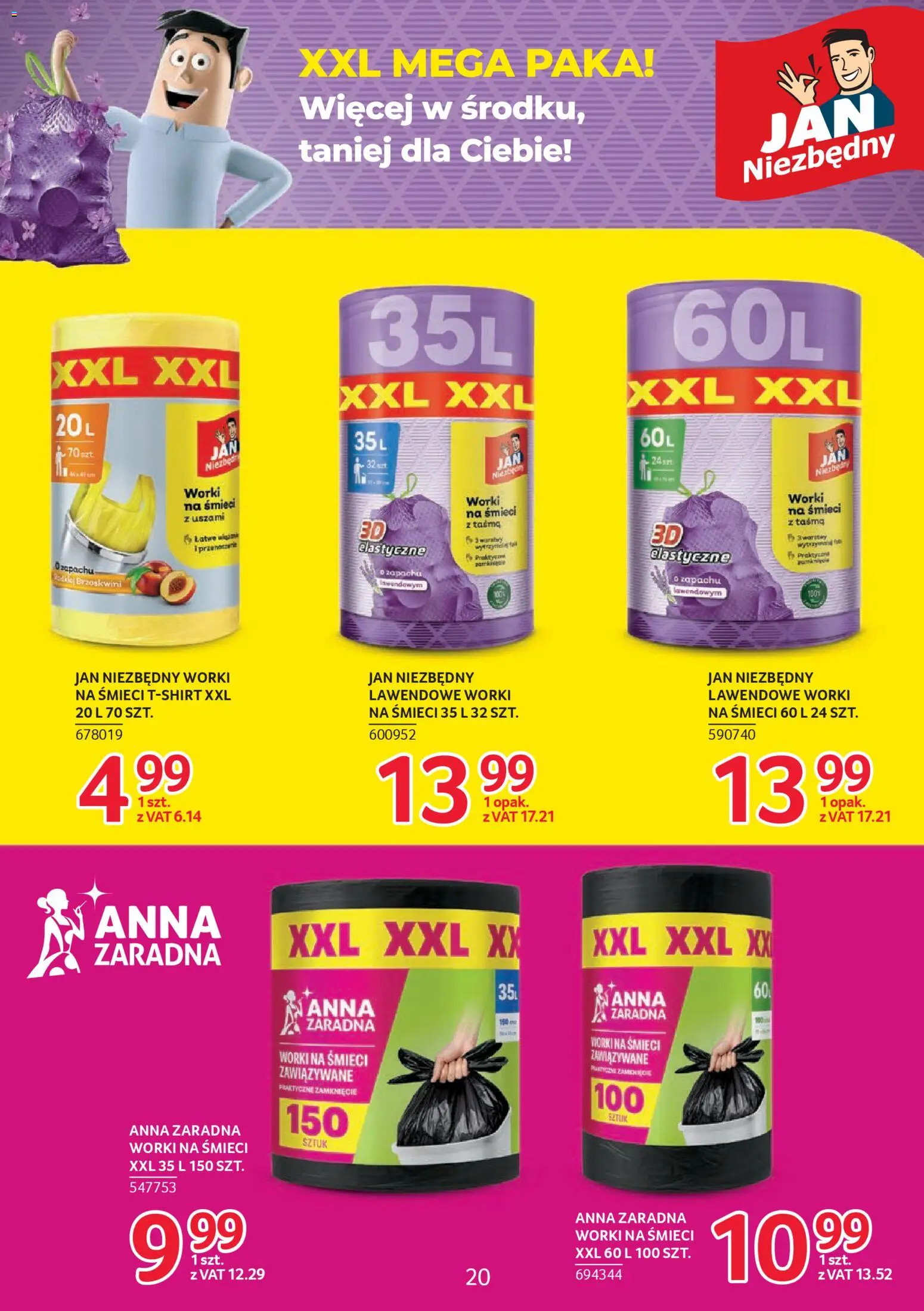 Selgros cash&carry gazetka - Markowe produkty od 19.03.2026 | Strona: 20