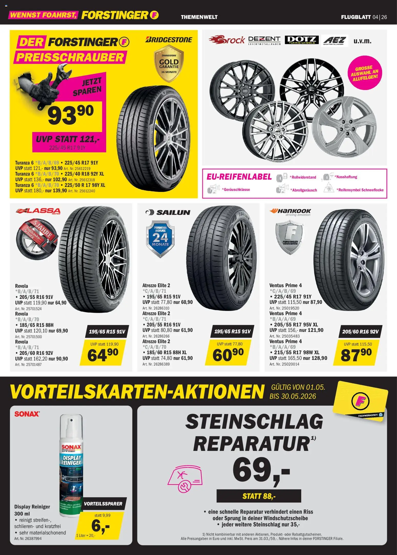Die besten Angebote | Forstinger Flugblatt ab 22.04.2026 | - Jetzt stöbern! | Österreich