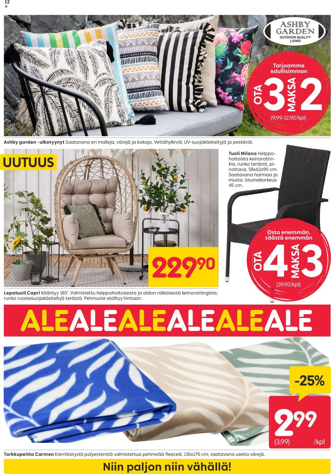  | Sivu: 12 | Tuotteet: Lepotuoli, Tuoli