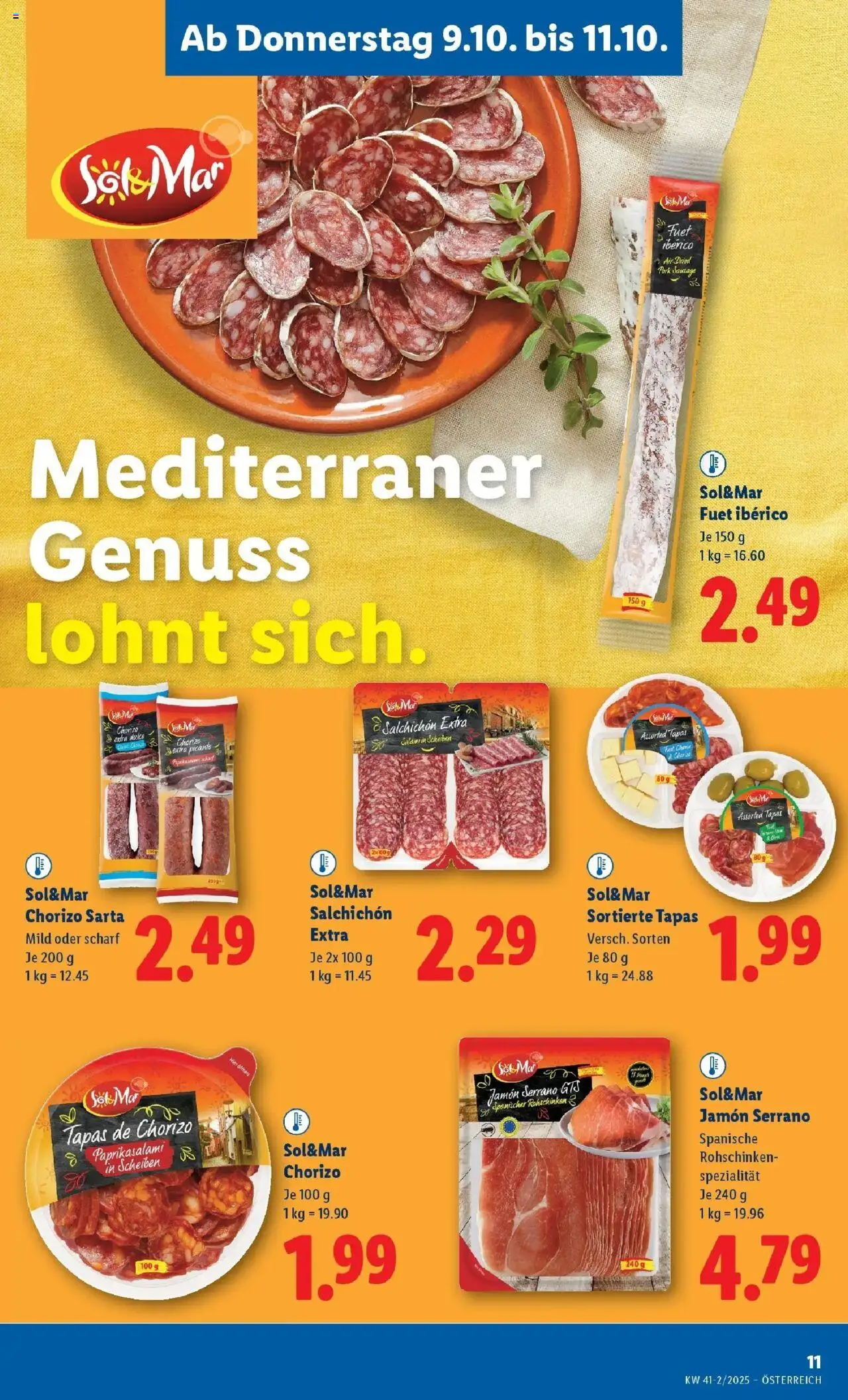 Lidl - Jenbach, Eferding, Dornbirn gültig ab 09.10.2025 | Seite: 15