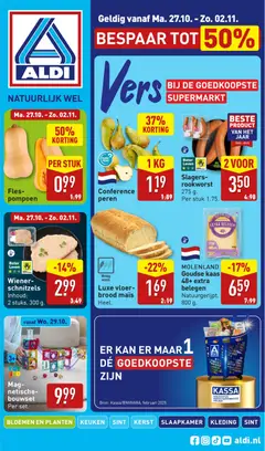 Aldi - Folder week 44 - Voorbeeld van een folder van Aldi, geldig van 27.10.2025