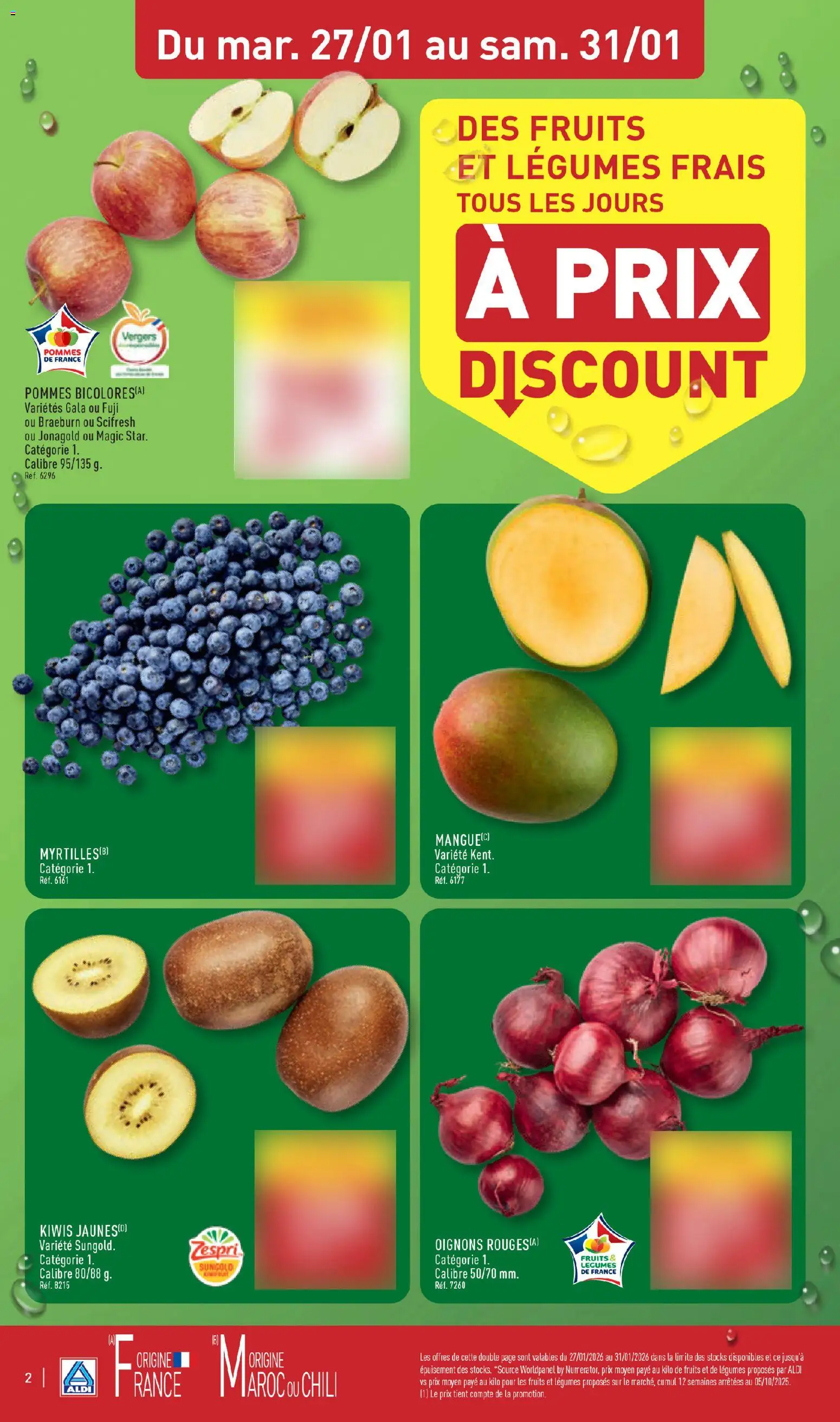 {H1} | Page: 4 | Produits: Pommes, Oignons