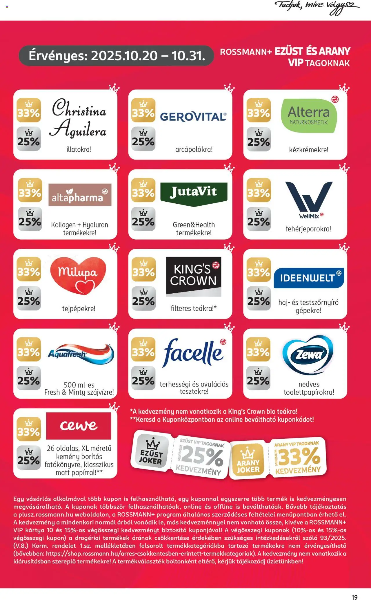 Rossmann akciós ujság - amely érvényes a következő dátumtól: 20.10.2025 | Oldal: 21 | Termékek: Szőlő, Kollagén