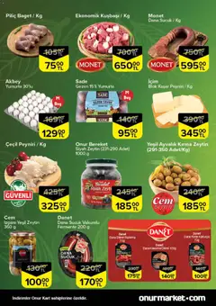 18.12.2025 tarihinden itibaren geçerli olan Onur Market kataloğu önizlemesi | Sayfa: 2
