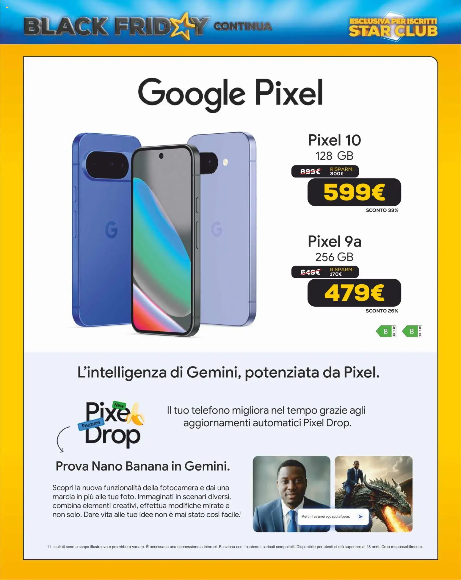 Volantino Euronics del 13.11.2025 | Pagina: 29 | Prodotti: Telefono, Fotocamera