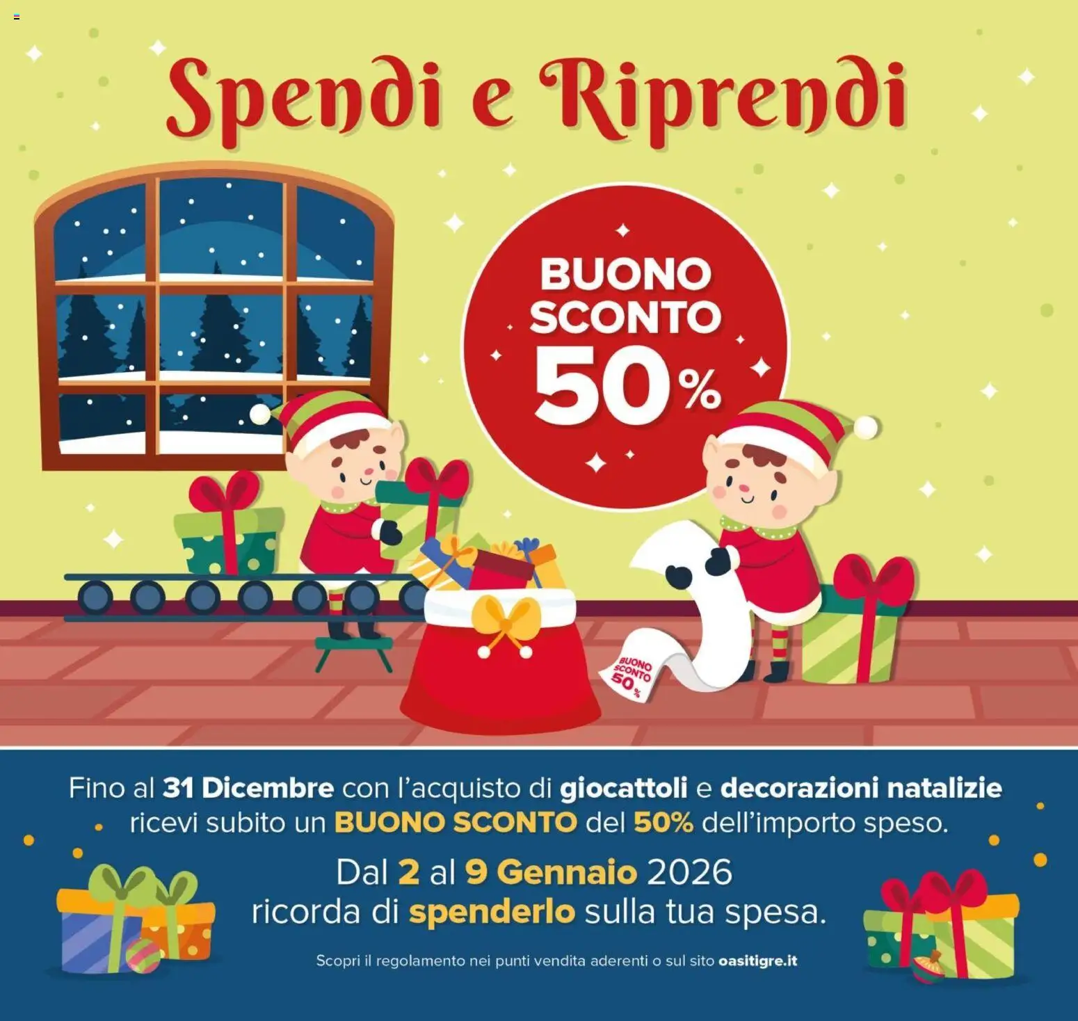 Volantino Oasi del 27.12.2025 | Pagina: 6 | Prodotti: Decorazioni