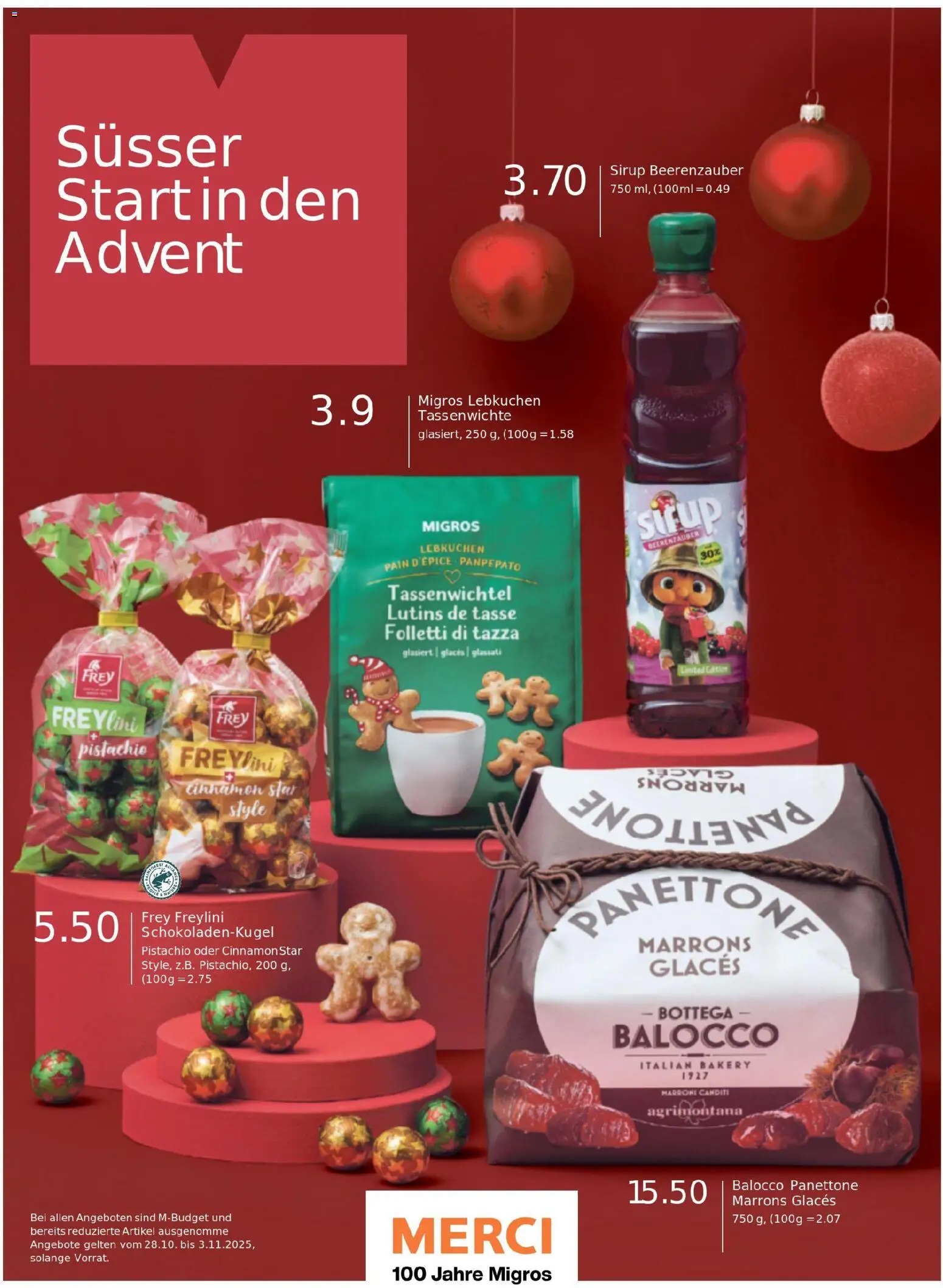 Migros Migros-Magazin-44-2025-d-AA – gültig ab 27.10.2025 | Seite: 4 | Produkte: Sirup