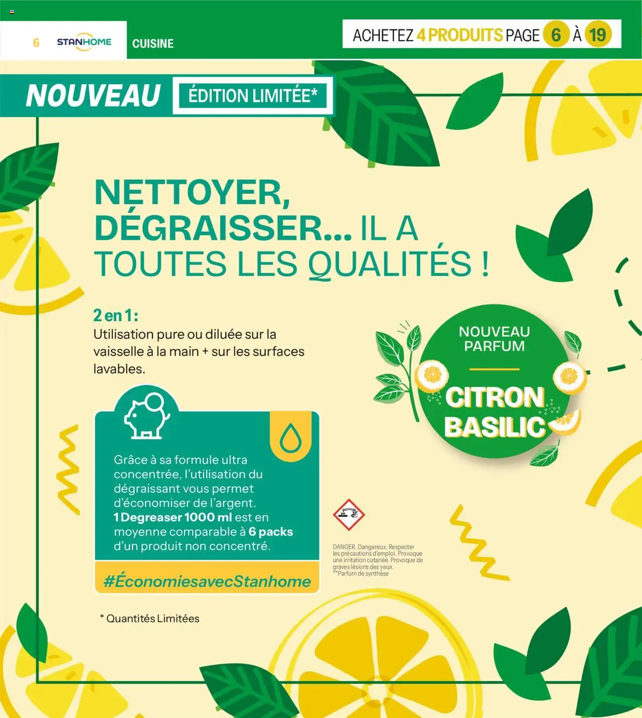{H1} | Page: 6 | Produits: Citron, Parfum