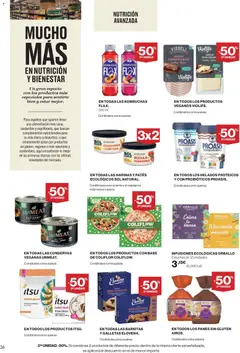 Vista previa Hipercor - Mucho más para ti válido desde el 26.02.2026 | Página: 26 | Productos: Pizza, Paté, Zanahoria, Galletas