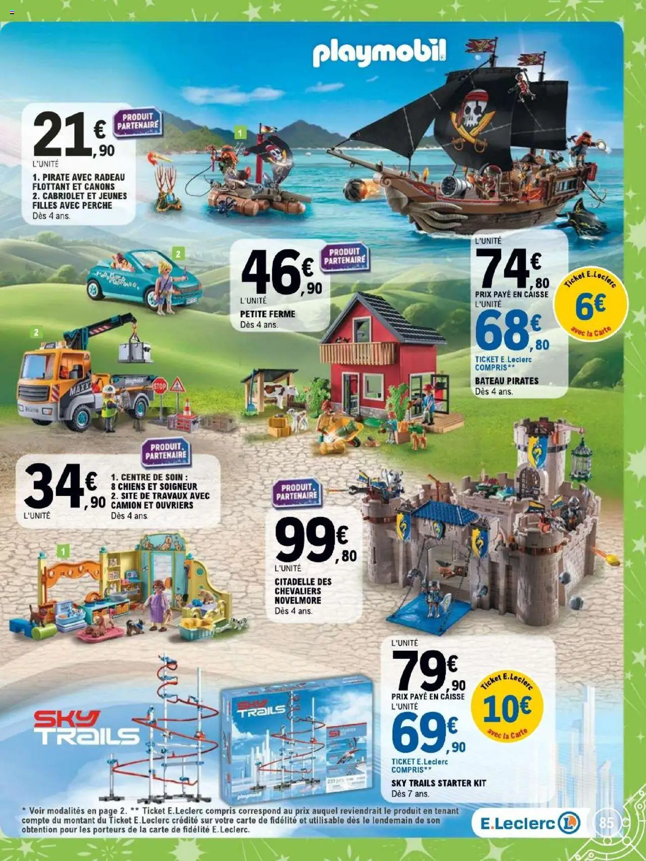 {H1} | Page: 85 | Produits: PC, Playmobil