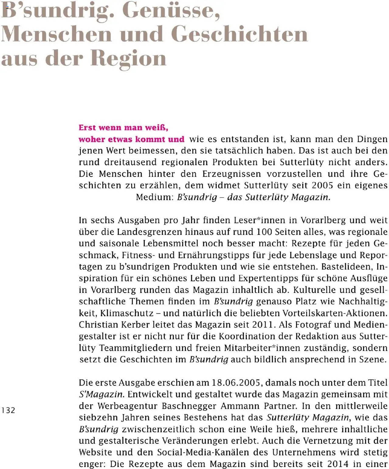 Sutterlüty Unsere Chronik gültig ab 01.08.2025 | Seite: 132