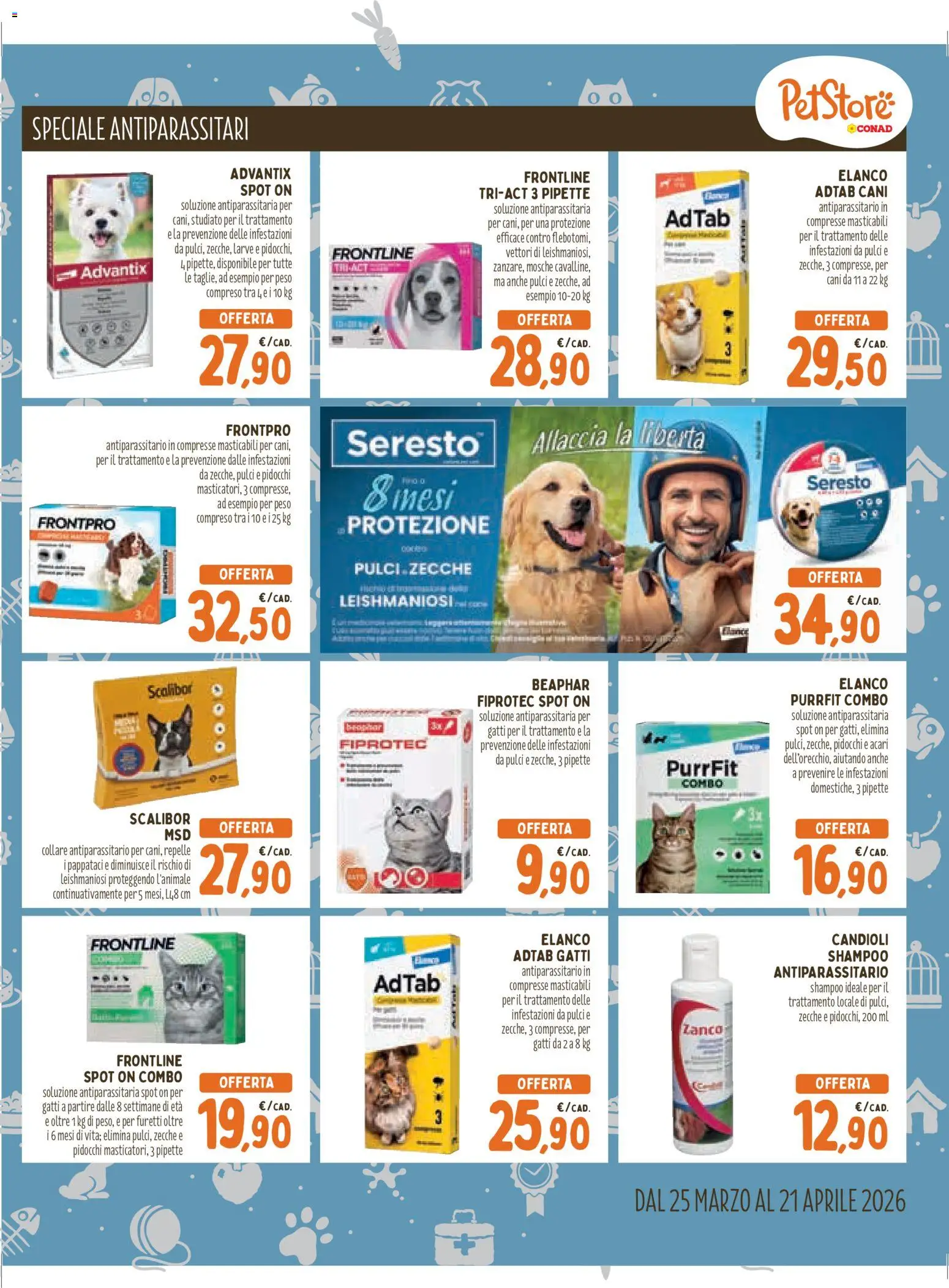 Volantino Conad del 25.03.2026 | Pagina: 7 | Prodotti: Shampoo