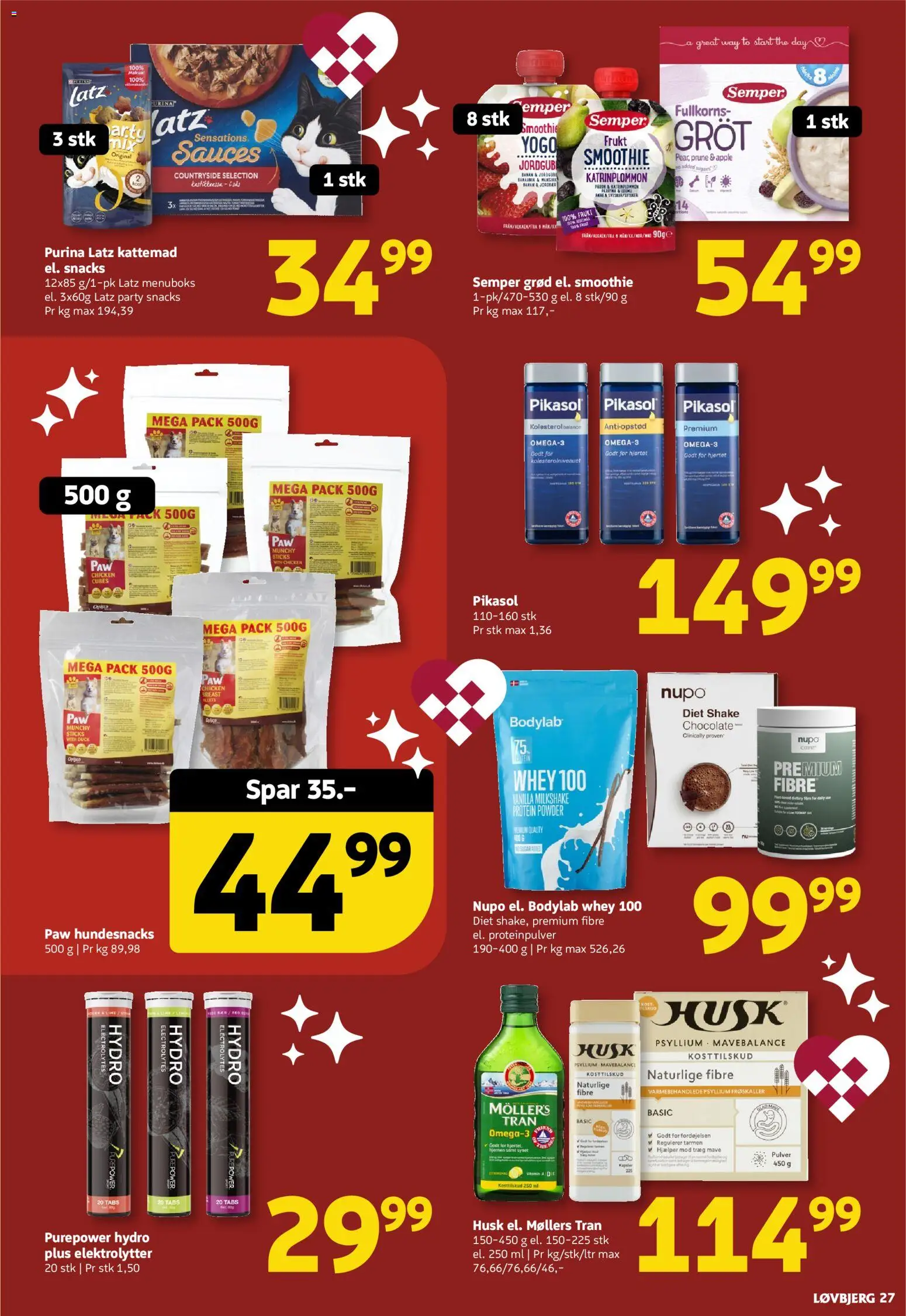 Løvbjerg tilbudsavis – gyldig fra 28.11.2025 | Side: 29 | Produkter: Lime, Milkshake, Smoothie