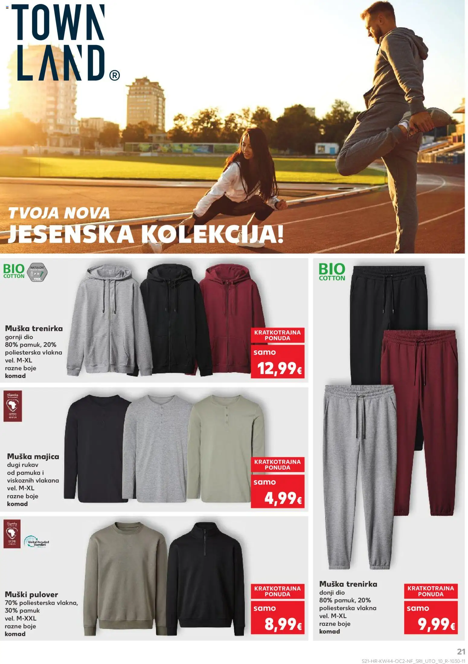 Kaufland katalog | vrijedi od 29.10.2025 | Stranica: 21 | Proizvodi: Majica, Trenirka