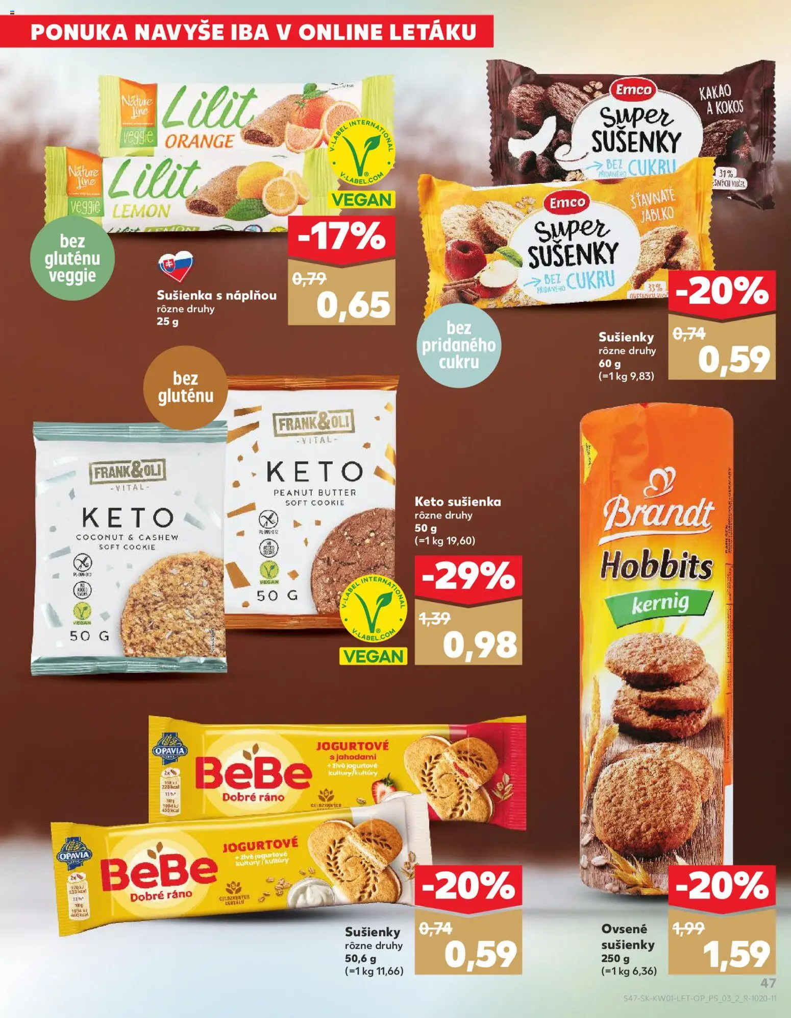 Nové Kaufland akcie – leták je platný od 02.01.2026 | Strana: 47 | Produkty: BeBe Dobré ráno, Kakao