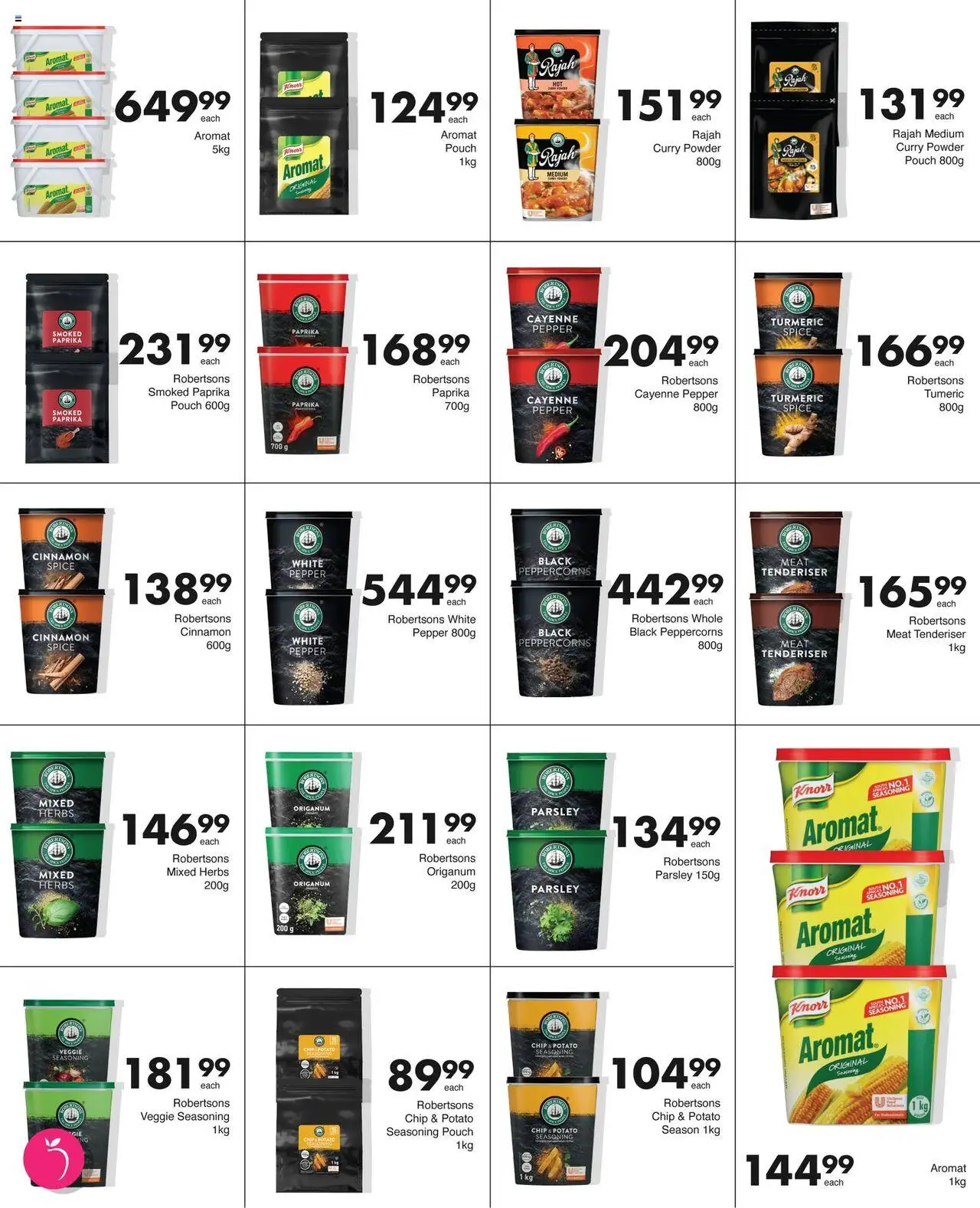 New Save catalogue – valid from 06.10.2025 | Page: 13 | Products: Parsley, Aromat, Curry powder, Herbs