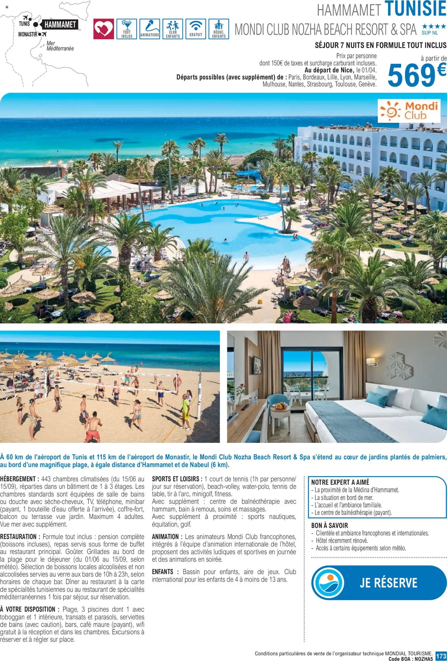 {H1} | Page: 173 | Produits: Plantes, Buffet, Douche, Café