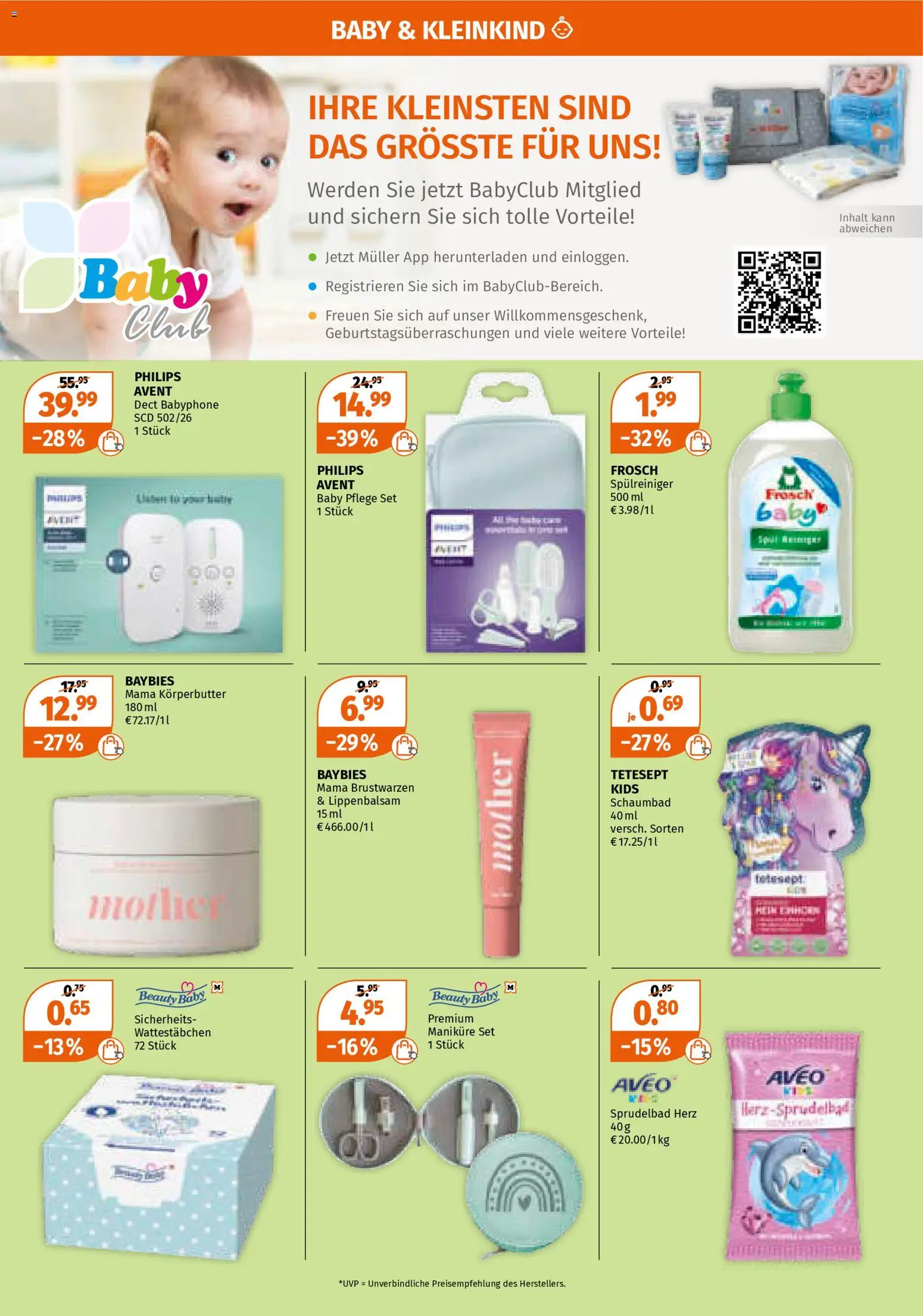 Müller Prospekt 	 – gültig ab 02.02.2026 | Seite: 15 | Produkte: Philips, Butter, Lippenbalsam, Monitor