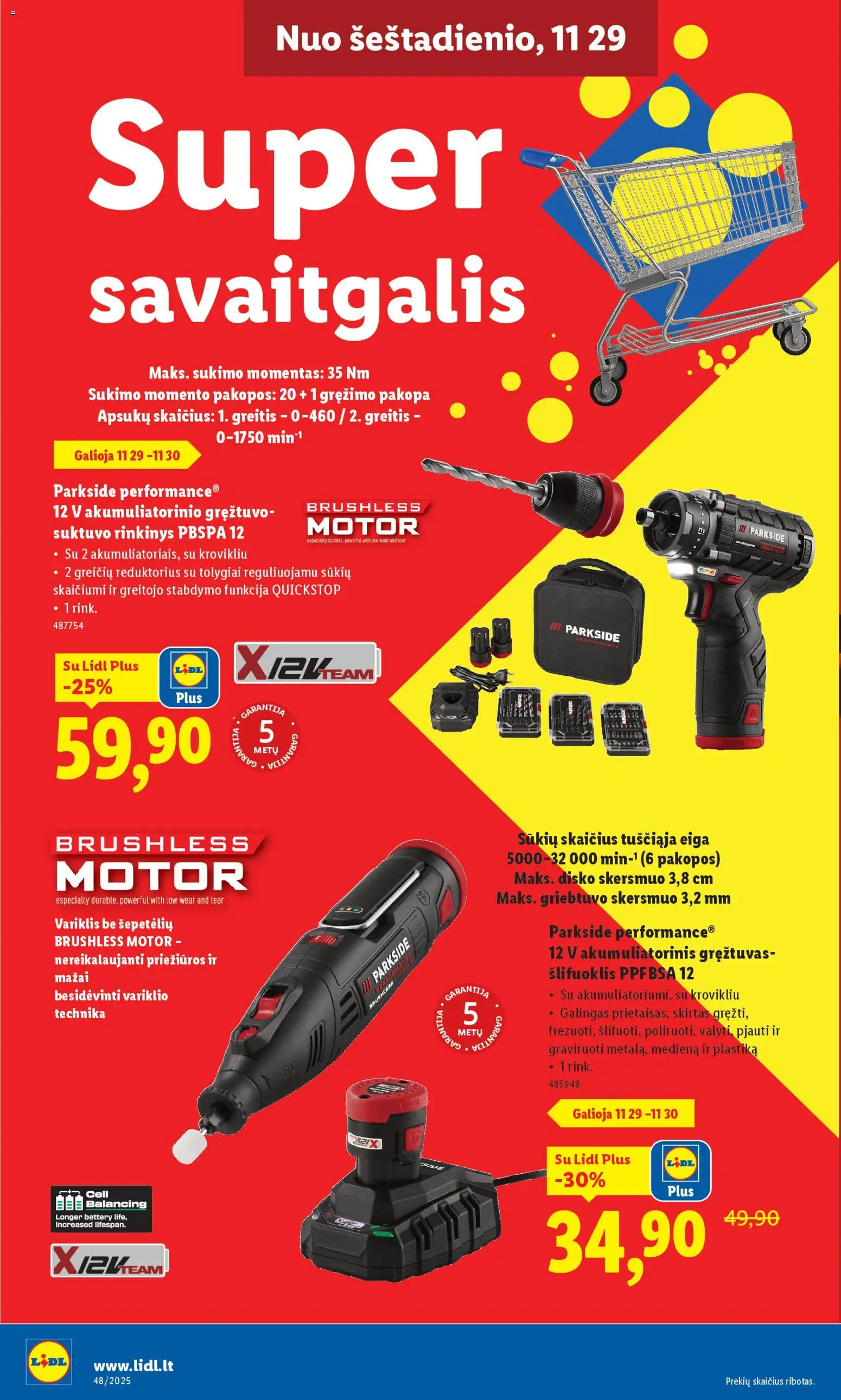 LIDL akcijos nuo 24.11.2025 | Puslapis: 34