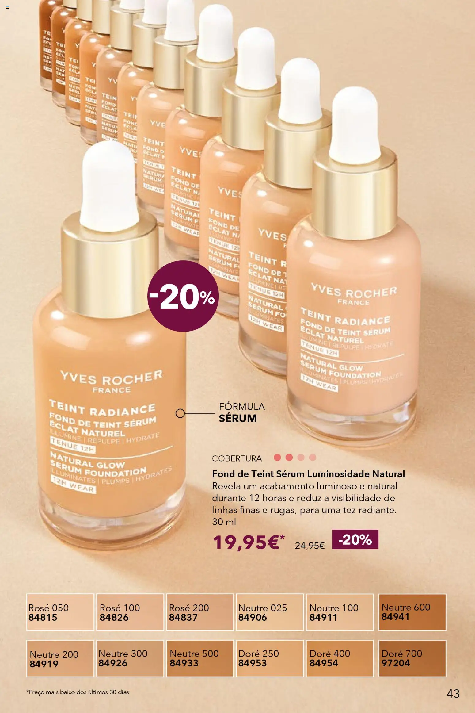 Yves Rocher catálogo 2 │ válido de 30.01.2026 | Página: 43 | Produtos: Sérum