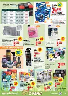 E.leclerc katalog │ velja od 13.08.2025 | Stran: 43