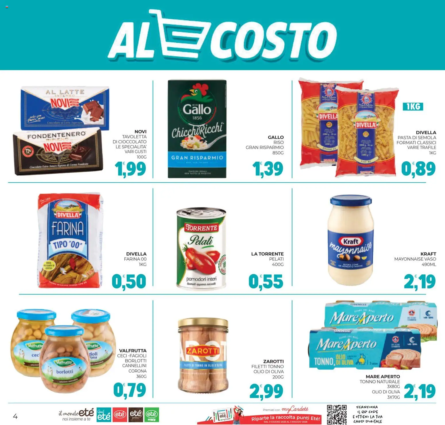 Volantino Eté del 18.02.2026 | Pagina: 4 | Prodotti: Cioccolato, Riso, Tè, Vaso
