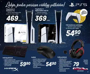 Veikon Kone-mainoslehti voimassa 08.12.2025 alkaen | Sivu: 3 | Tuotteet: Mikrofoni, Hiiri, Playstation