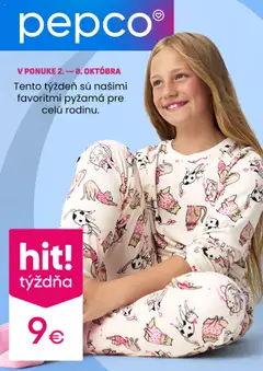 Pepco leták platný od 02.10.2025