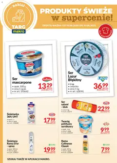 Makro Gazetka - Oferta świeża w super cenach od 16.06.2025 | Strona: 2 | Produkty: Ser Lazur, Ser pleśniowy, Mascarpone, Ser mascarpone
