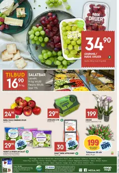 Forhåndsvisning av Coop Mega kundeavis gyldig fra 26.01.2026 | Side: 8 | Produkter: Appelsiner, Salat, Druer, Avokado