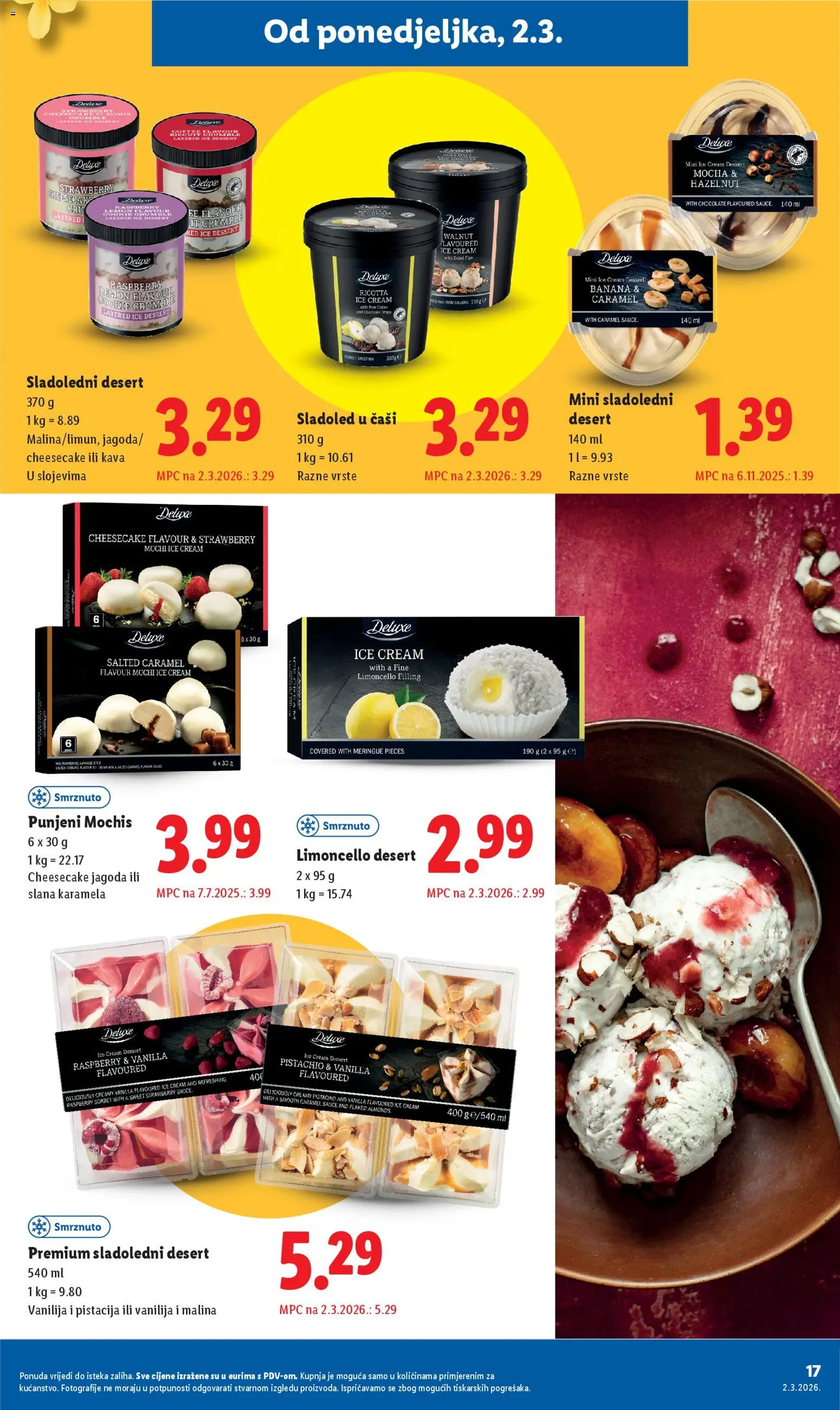 Lidl katalog | vrijedi od 02.03.2026 | Stranica: 17 | Proizvodi: Kava, Sladoled, Karamela
